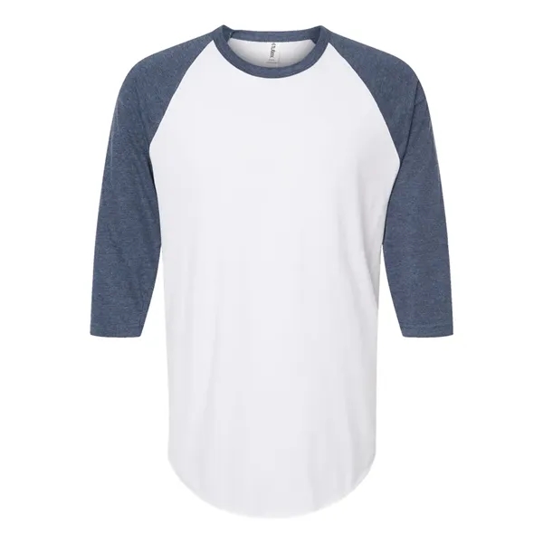 Tultex Unisex Fine Jersey Raglan T-Shirt... from ASI 84358 S&S Activewear