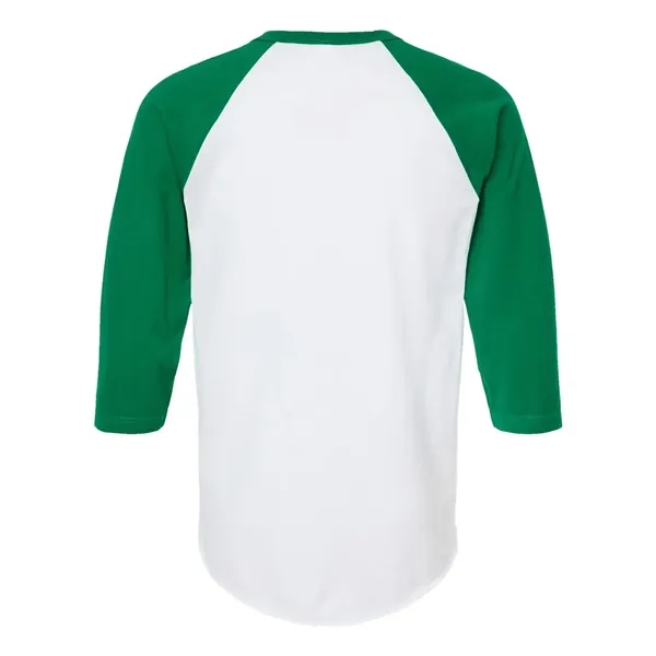 Tultex Unisex Fine Jersey Raglan T-Shirt... from ASI 84358 S&S Activewear