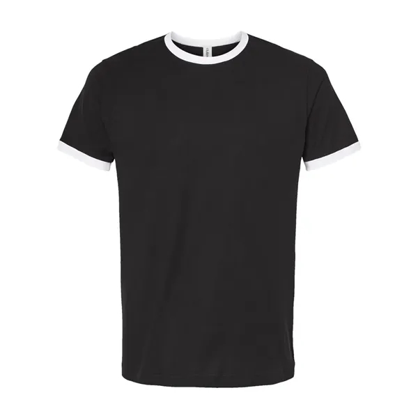 Tultex Unisex Fine Jersey Ringer T-Shirt... from ASI 84358 S&S Activewear