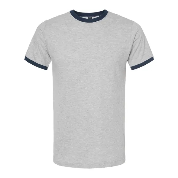 Tultex Unisex Fine Jersey Ringer T-Shirt... from ASI 84358 S&S Activewear