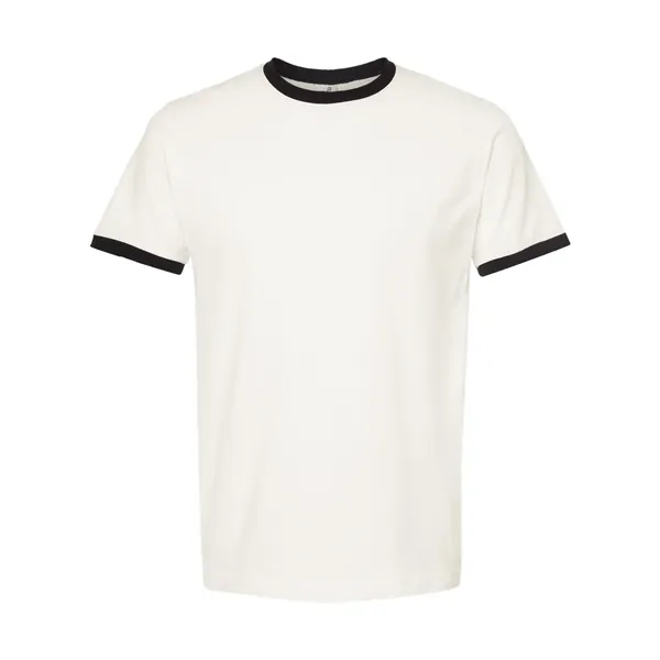 Tultex Unisex Fine Jersey Ringer T-Shirt... from ASI 84358 S&S Activewear