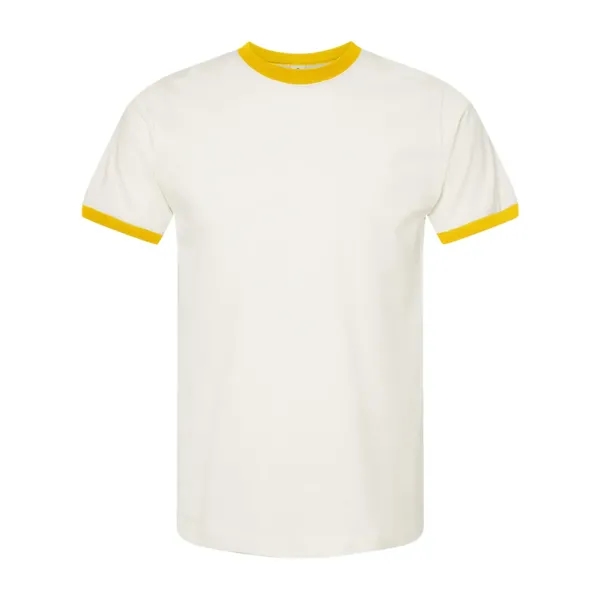 Tultex Unisex Fine Jersey Ringer T-Shirt... from ASI 84358 S&S Activewear