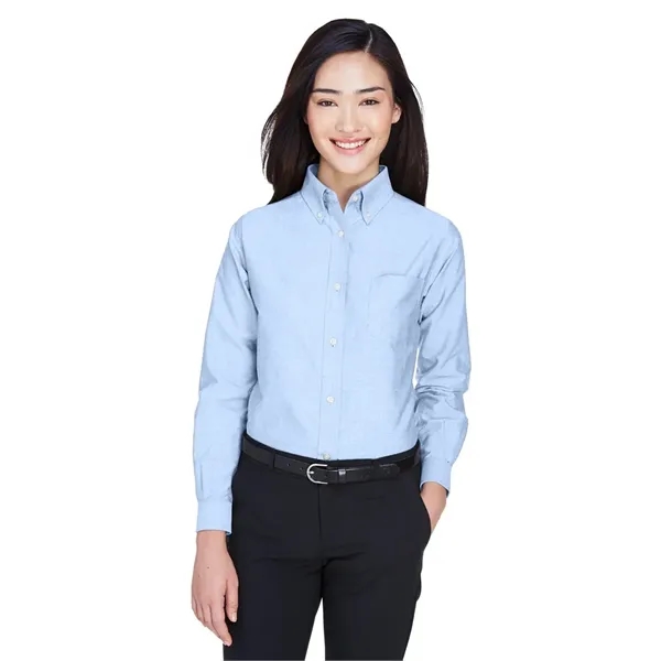 Ultra Club Women's Classic Wrinkle-Resistant Oxford Shirt... from ASI 84358 S&S Activewear