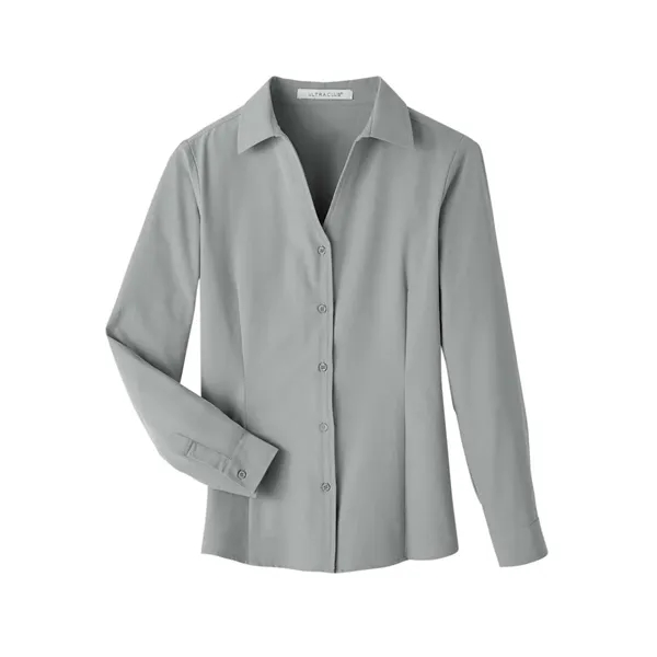 Ultra Club Women's Bradley Performance Woven Shirt... from ASI 84358 S&S Activewear
