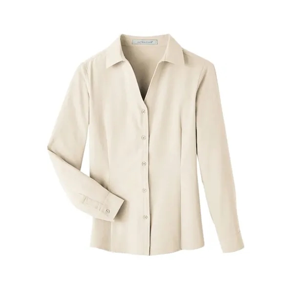 Ultra Club Women's Bradley Performance Woven Shirt... from ASI 84358 S&S Activewear