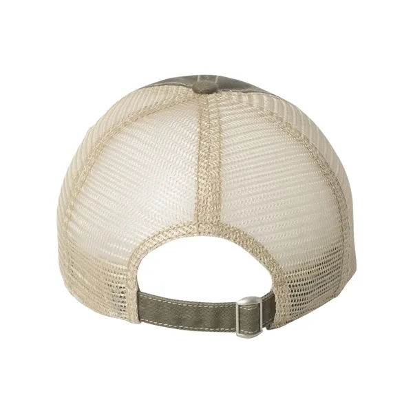 Dirty-washed mesh cap. Blank product.... from ASI 84358 S&S Activewear