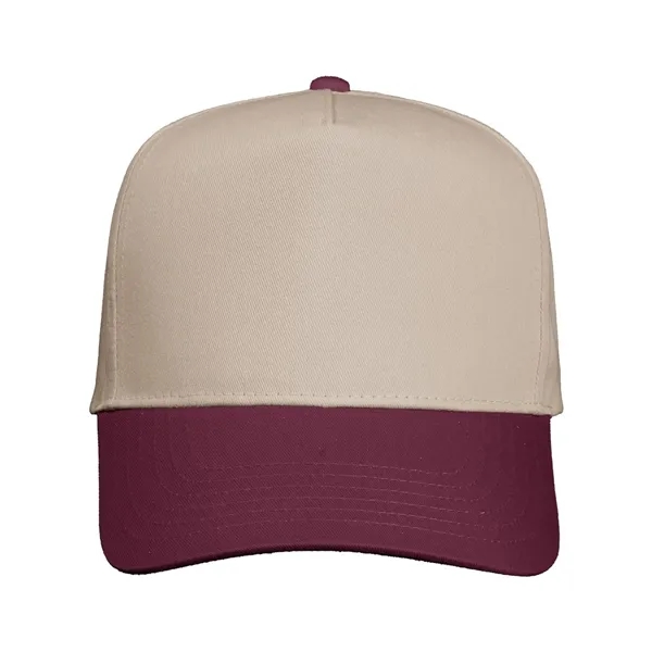 5-panel twill cap. Blank product.... from ASI 84358 S&S Activewear