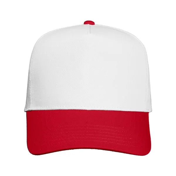 5-panel twill cap. Blank product.... from ASI 84358 S&S Activewear