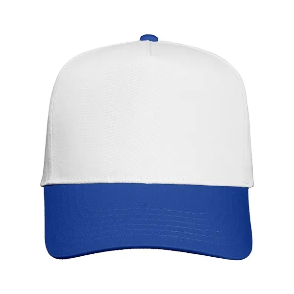 5-panel twill cap. Blank product.... from ASI 84358 S&S Activewear