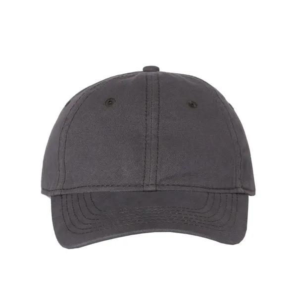 Peach-washed cotton 6-panel, low-profile, unstructured cap. Blank product.... from ASI 84358 S&S Activewear