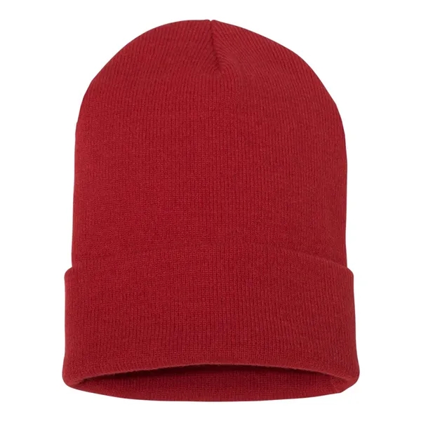 12" acrylic, hypoallergenic cuffed beanie... from ASI 84358 S&S Activewear