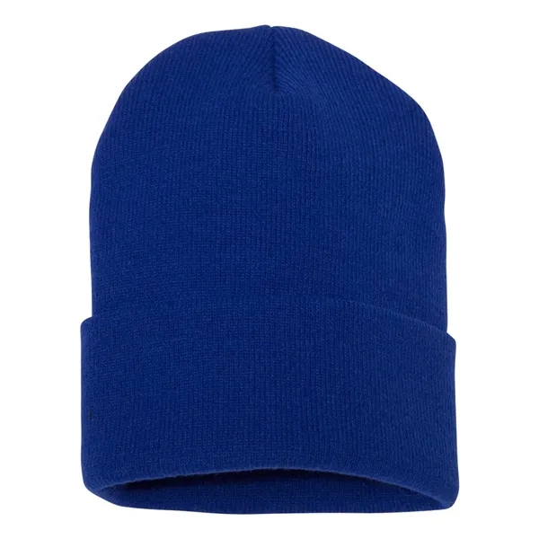 12" acrylic, hypoallergenic cuffed beanie... from ASI 84358 S&S Activewear