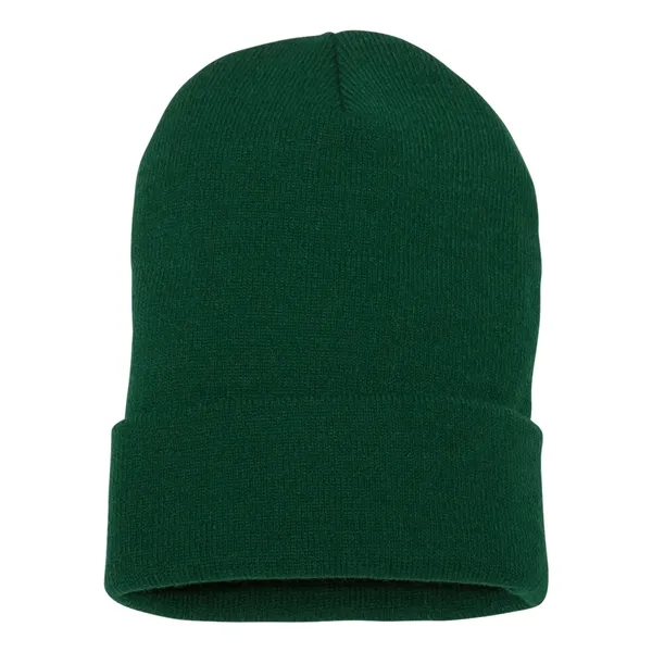 12" acrylic, hypoallergenic cuffed beanie... from ASI 84358 S&S Activewear