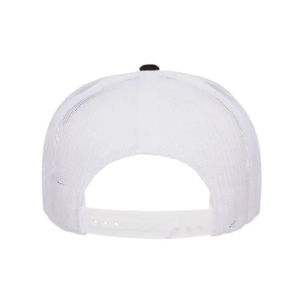 Classic trucker cap with flat bill. Blank.... from ASI 84358 S&S Activewear