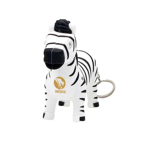 Zebra LED Keychain... from ASI 31517 Admart Products / Admart Line