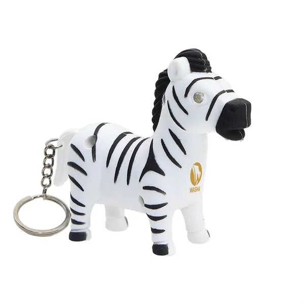 Zebra LED Keychain... from ASI 31517 Admart Products / Admart Line