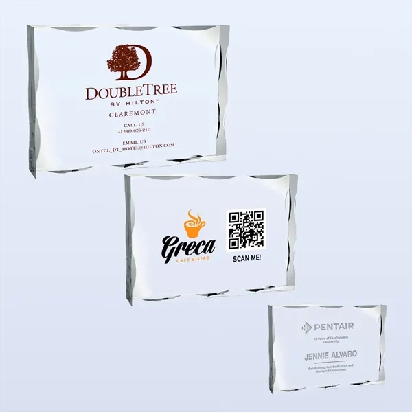 Wavy Acrylic Display... from ASI 31517 Admart Products / Admart Line