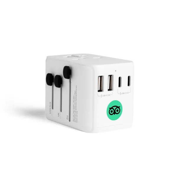 An advanced international adapter capable of meeting all your overseas charging... from ASI 91435 Tomax USA / Tomax