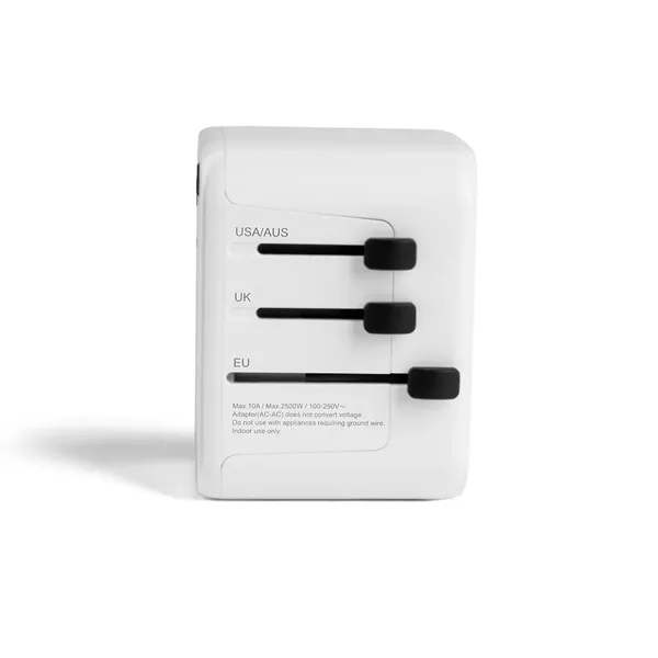 An advanced international adapter capable of meeting all your overseas charging... from ASI 91435 Tomax USA / Tomax