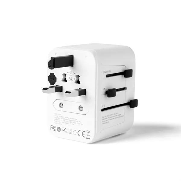 An advanced international adapter capable of meeting all your overseas charging... from ASI 91435 Tomax USA / Tomax