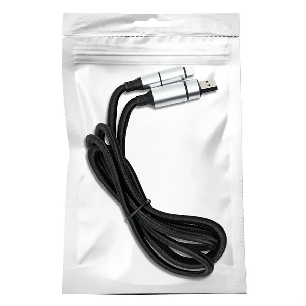 A modern and dynamic charging cable with multiple fast charging options... from ASI 91435 Tomax USA / Tomax