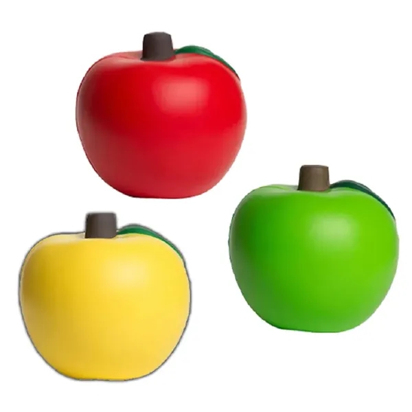 Squeezable Apple Stress Ball & Grip Strengthener 2 3/4" - Ready... from ASI 45100 Chulani Promotional Products, Inc / Competitive Edge Innovations/Chulani