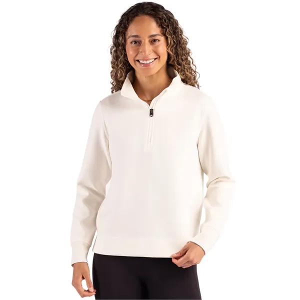 Cutter & Buck Roam Recycled Womens Quarter Zip Pullover... from ASI 47965 Cutter & Buck