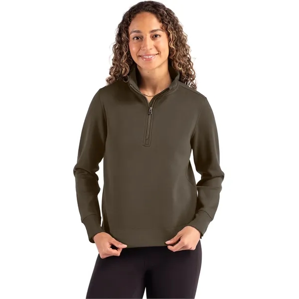 Cutter & Buck Roam Recycled Womens Quarter Zip Pullover... from ASI 47965 Cutter & Buck