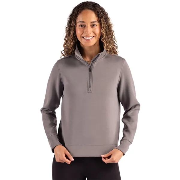 Cutter & Buck Roam Recycled Womens Quarter Zip Pullover... from ASI 47965 Cutter & Buck