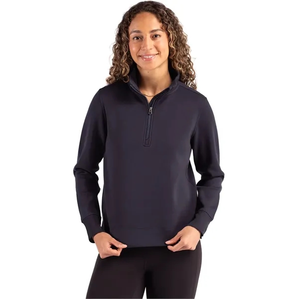 Cutter & Buck Roam Recycled Womens Quarter Zip Pullover... from ASI 47965 Cutter & Buck