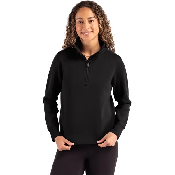 Cutter & Buck Roam Recycled Womens Quarter Zip Pullover... from ASI 47965 Cutter & Buck