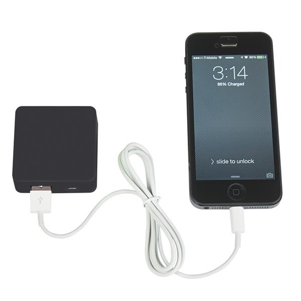 UL Listed Power Bank with Rubber Finish... from ASI 61125 Hit Promotional Products / Hit®