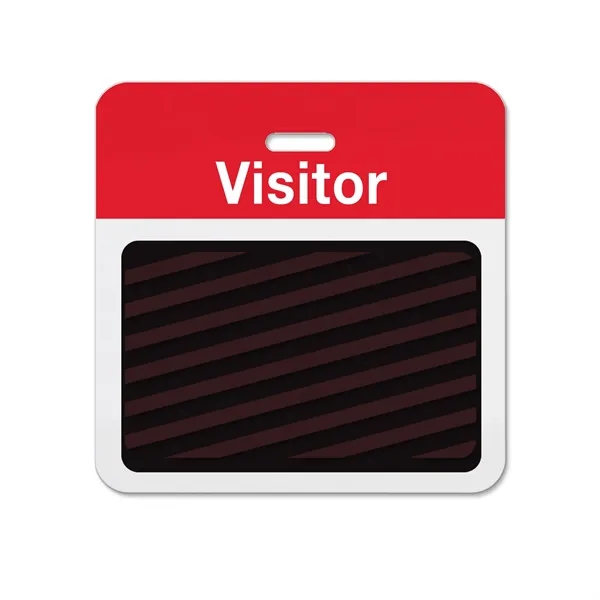 TEMPbadge 2-part expiring badges let you know when a visitor's time... from ASI 79898 Promovision / PROMOVISION