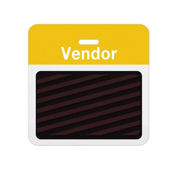 TEMPbadge 2-part expiring badges let you know when a visitor's time... from ASI 79898 Promovision / PROMOVISION