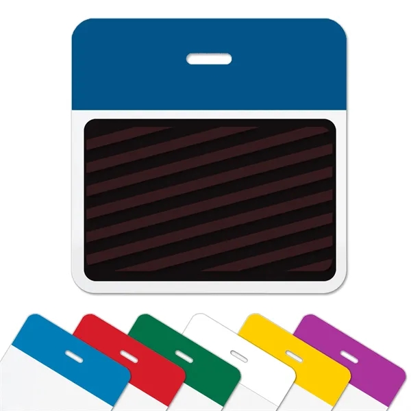 TEMPbadge 2-part expiring badges let you know when a visitor's time... from ASI 79898 Promovision / PROMOVISION