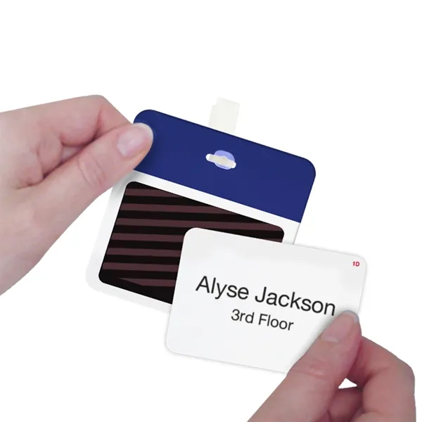 TEMPbadge 2-part expiring badges let you know when a visitor's time... from ASI 79898 Promovision / PROMOVISION