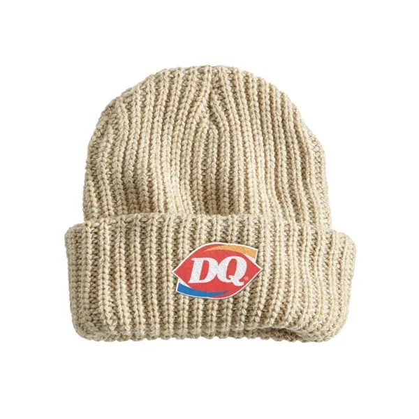 Chunky knit cap made of 100% acrylic.... from ASI 88060 Snugz/USA Inc