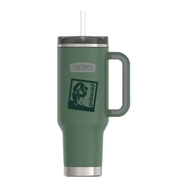 40 oz. double wall vacuum insulated stainless steel travel tumbler with... from ASI 88060 Snugz/USA Inc
