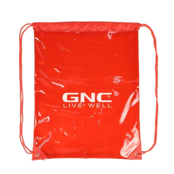 14" x 18" clear drawstring backpack.... from ASI 88060 Snugz/USA Inc