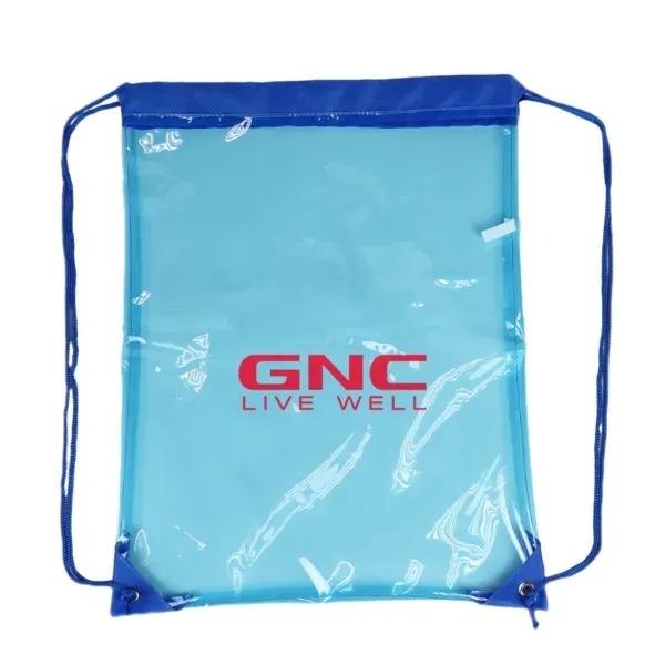 14" x 18" clear drawstring backpack.... from ASI 88060 Snugz/USA Inc