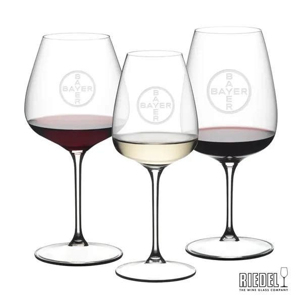 The RIEDEL Trauben Wine is a flat-bottom wine glass, with its... from ASI 84592 St Regis Group