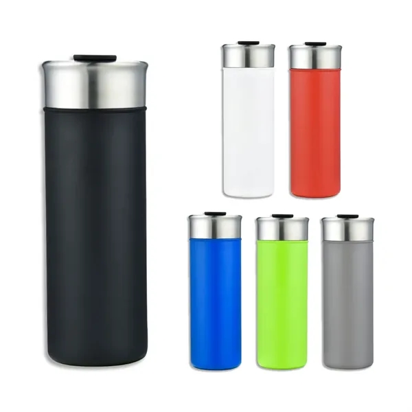 Freeze Guard 18 oz Stainless Steel Slim Tumbler... from ASI 55583 GMG Pen