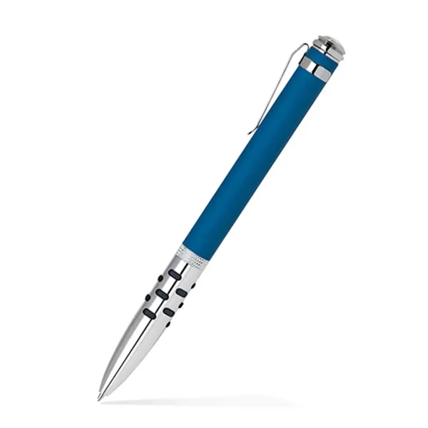 Modern twist action aluminum ballpoint pen with bold color barrel.... from ASI 55583 GMG Pen / Ultra PENWORKS