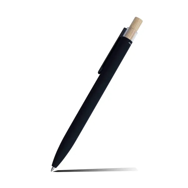 Bali soft satin click gel pen made of recycled aluminum.... from ASI 55583 GMG Pen