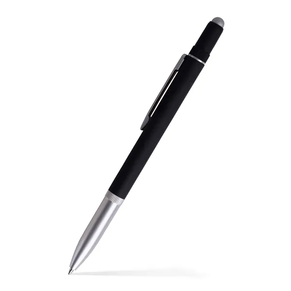 Metal stylus pen with twist action and a built-in compact tool... from ASI 55583 GMG Pen