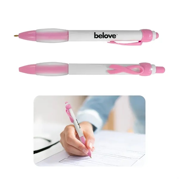 Click pen with a ribbon clip... from ASI 52710 Lincoln Line
