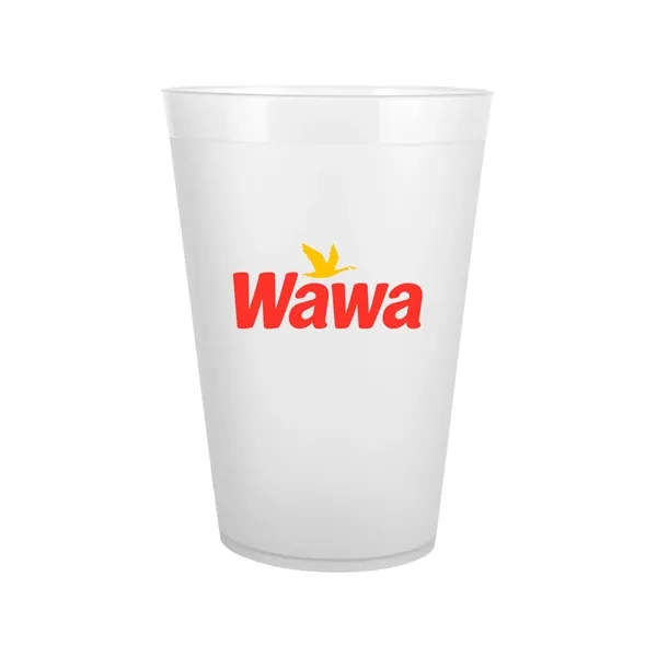 5 oz frosted plastic cups; BPA free and American-made.... from ASI 91880 Tranter Graphics Inc