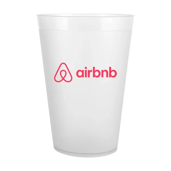 12 oz, frosted plastic cups; BPA free and American-made.... from ASI 91880 Tranter Graphics Inc