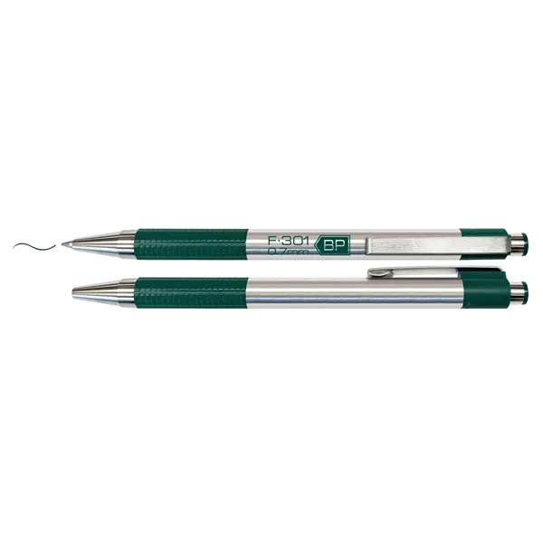 Zebra F-301 Stainless Steel Retractable Ball Point Pen... from ASI 67675 Liqui-Mark Corp