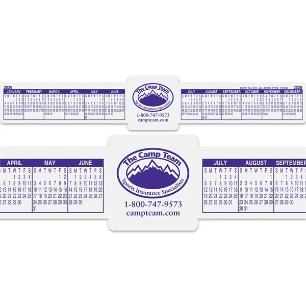 11 1/4" x 2" poly computer keyboard or monitor calendar with... from ASI 44830 The Chest